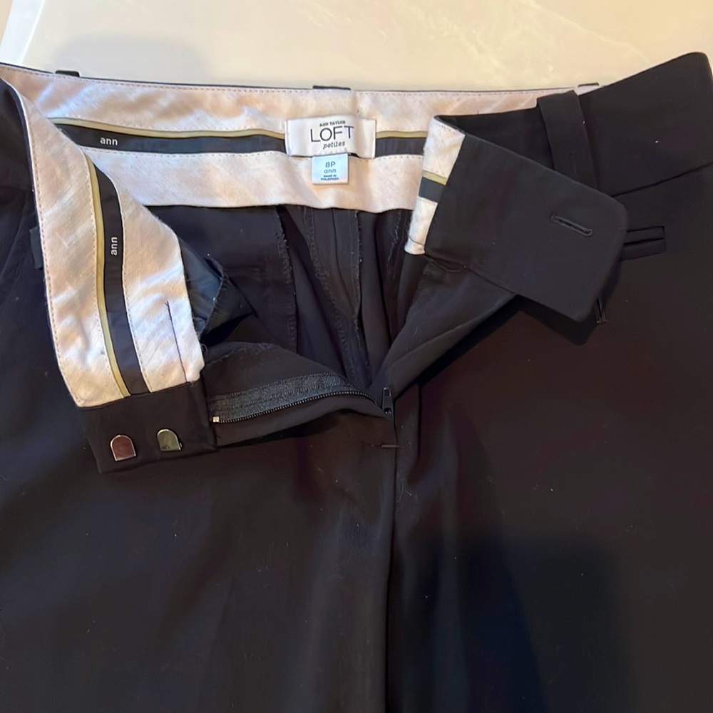 Size 8 petite Ann Taylor LOFT Ann Trousers